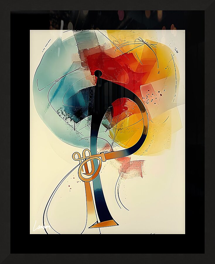 Lost in Music 2 Picture Frame print