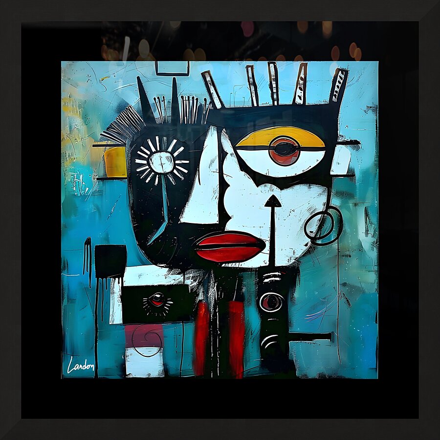 Mechanical Abstract Mind 1 Picture Frame print