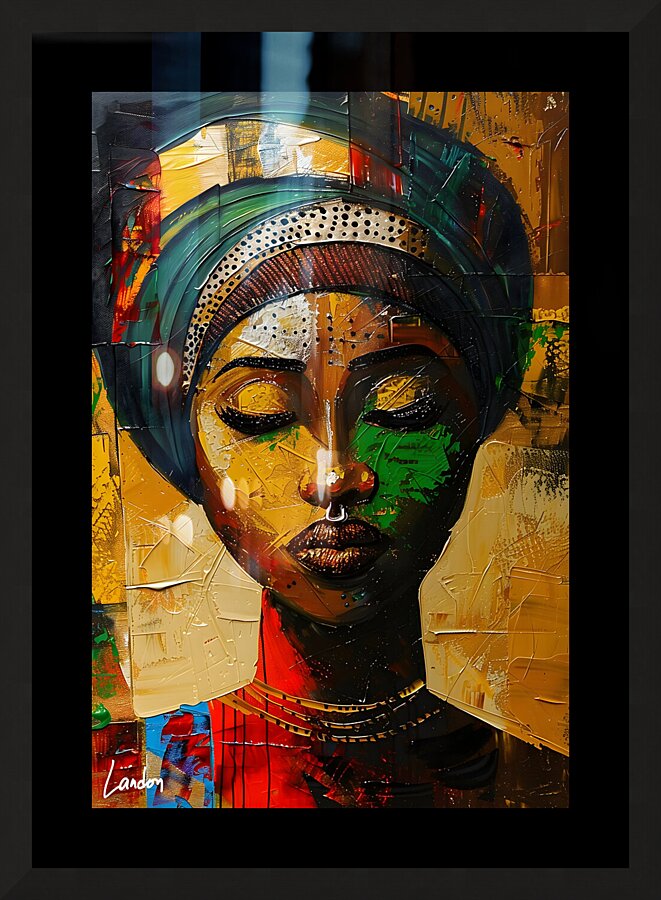 Mama Africa 1 Picture Frame print