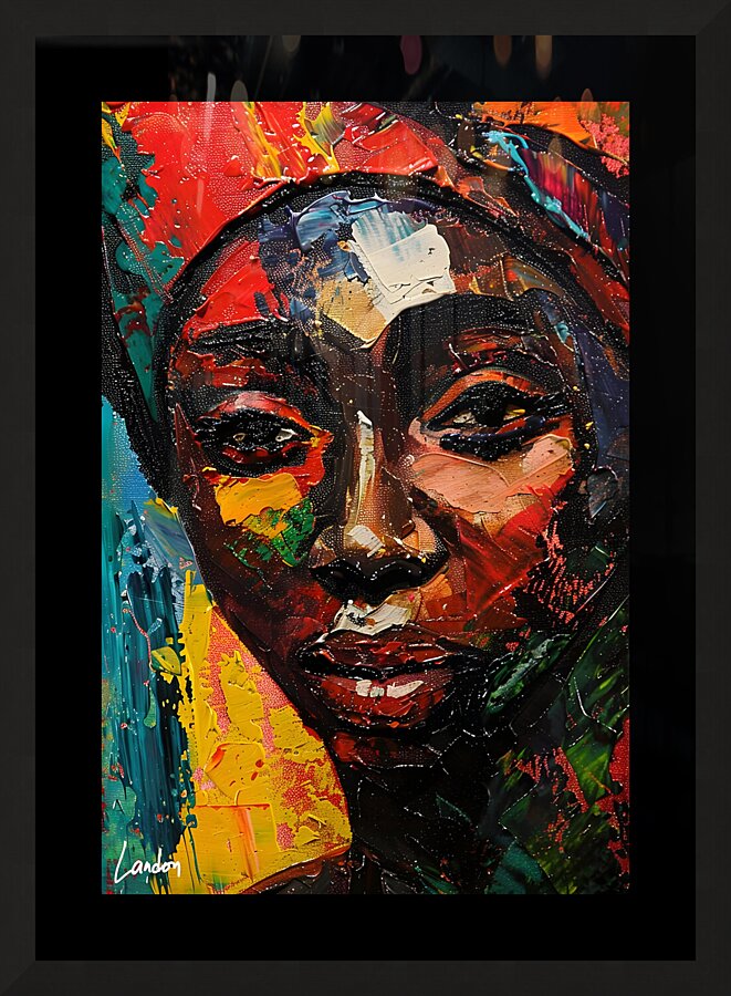 Mama Africa 2 Picture Frame print