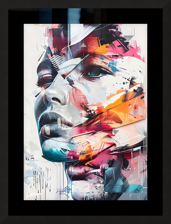 Color Of Chaos 1 Picture Frame print