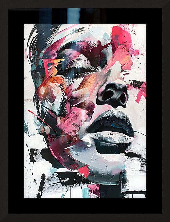 Color Of Chaos 2 Picture Frame print