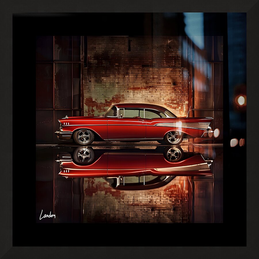 A Classic Car 1 Picture Frame print