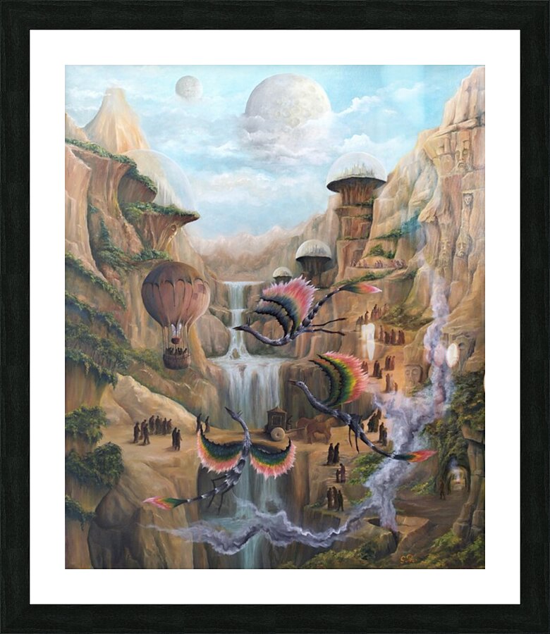 Oil Paintings for Luxury Interior Gregory Pyra Piro Oil Painting ref 294934 Picture Frame print