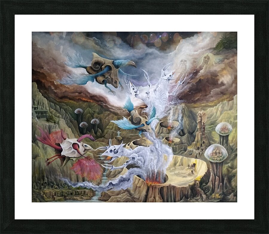 Oil Paintings for Luxury Interiors Gregory Pyra Piro Oil Painting ref 420350 Impression et Cadre photo