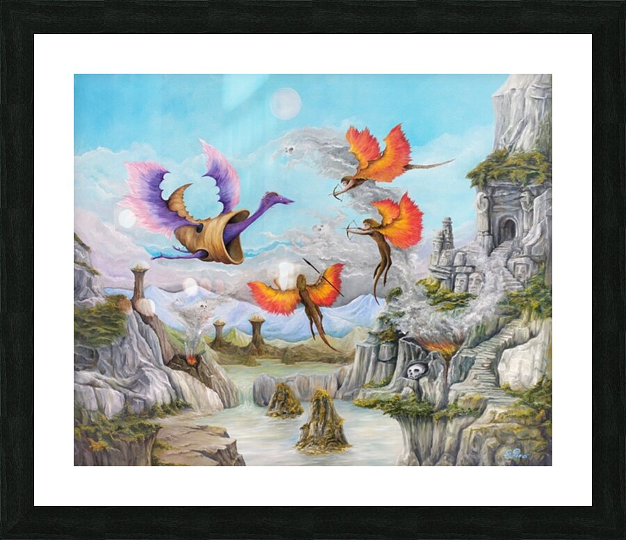 Oil Paintings for Luxury Interiors Gregory Pyra Piro Oil Painting ref 428231 Picture Frame print