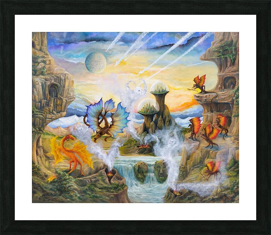 Luxury Interior Oil Paintings Gregory Pyra Piro Oil Painting ref 643835 Picture Frame print