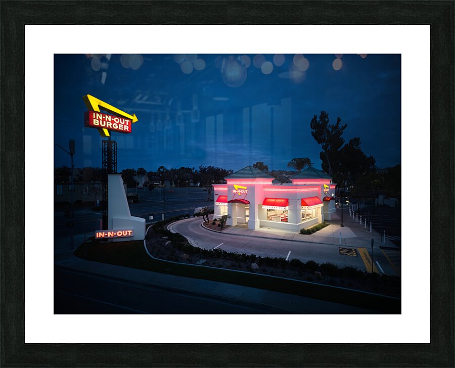Cheeseburger Oasis Picture Frame print