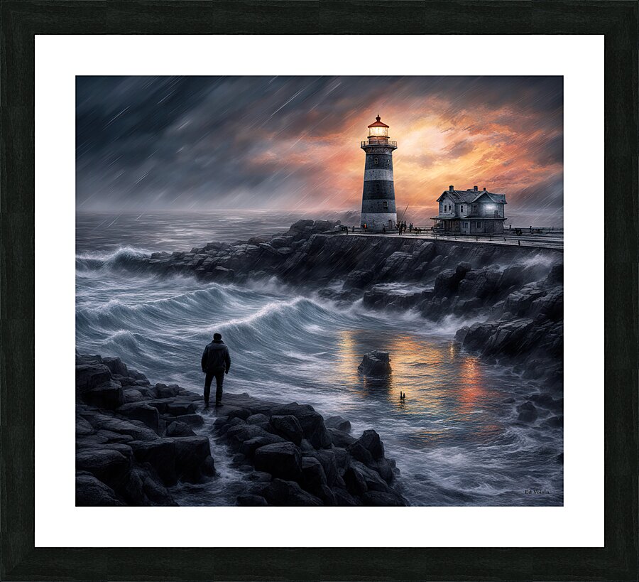 LOST Picture Frame print
