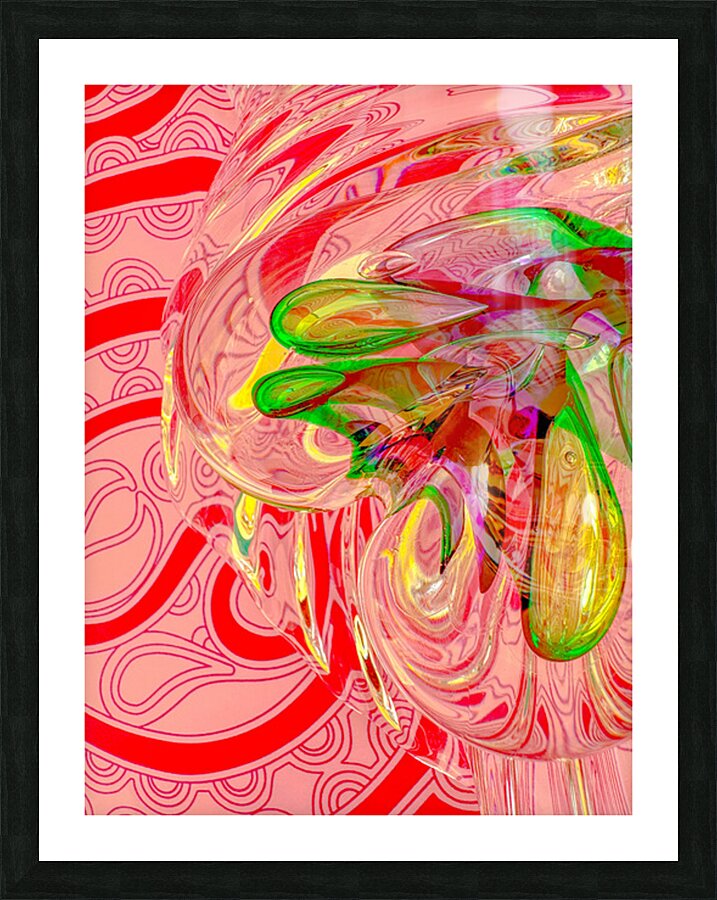 Heart Connection Picture Frame print