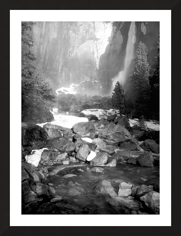 Yosemite Wonders of Winter Picture Frame print