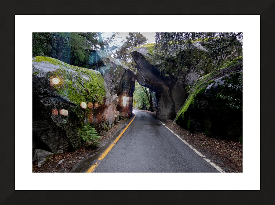 Yosemite Hole in One Picture Frame print