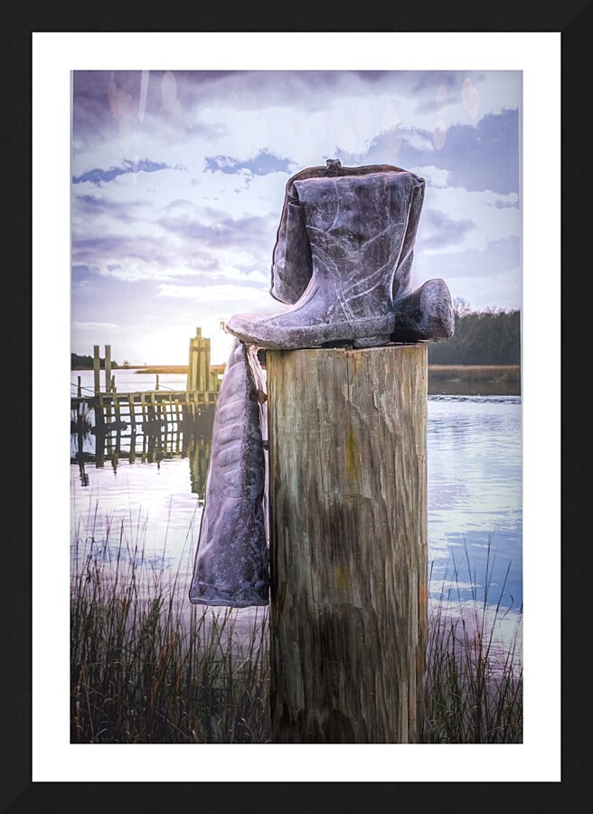 Seamens Memorial Boots Picture Frame print