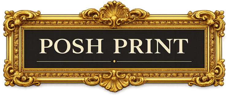Posh Print Logo