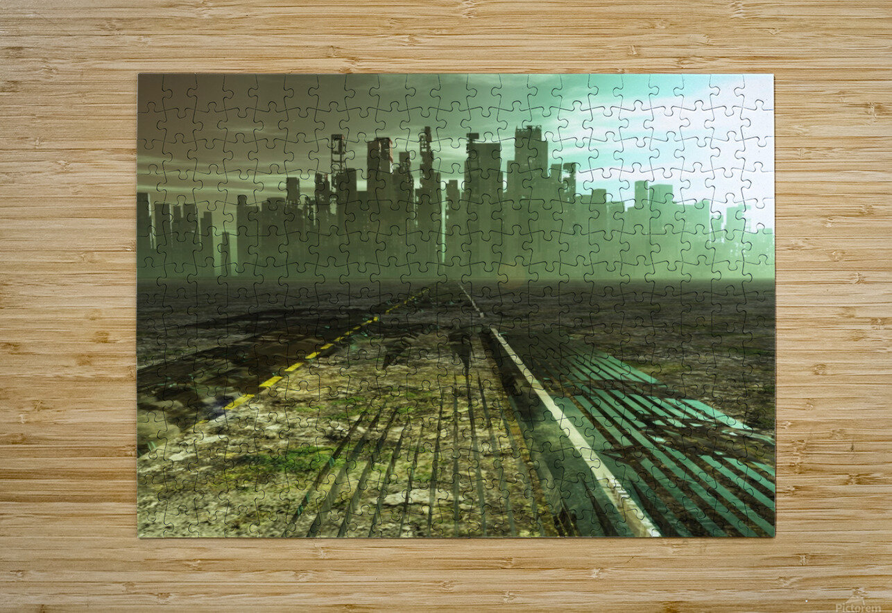 Post Apocalyptic City Bruce Rolff