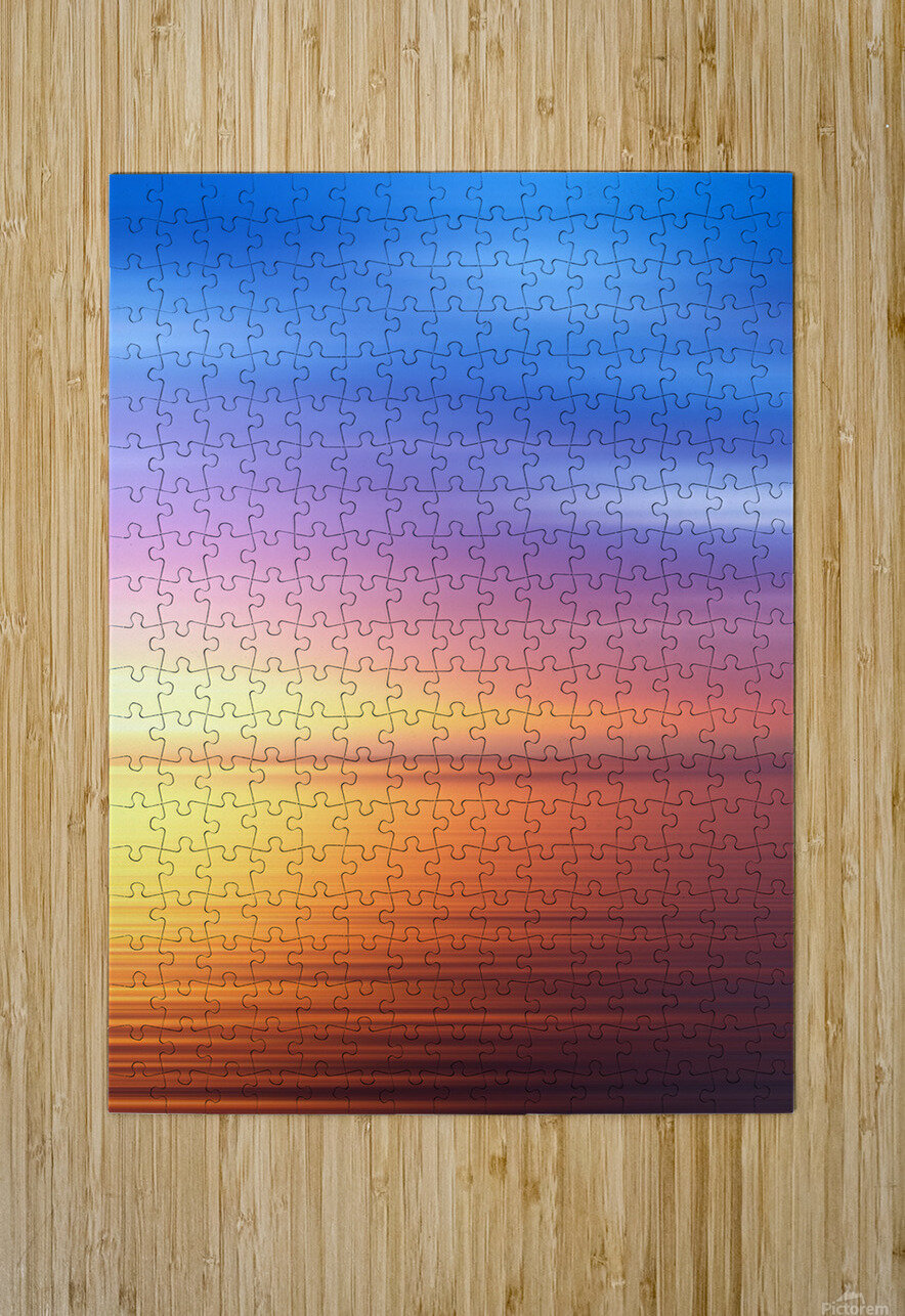 Abstract Sunset IV ARTenyo art Puzzle printing