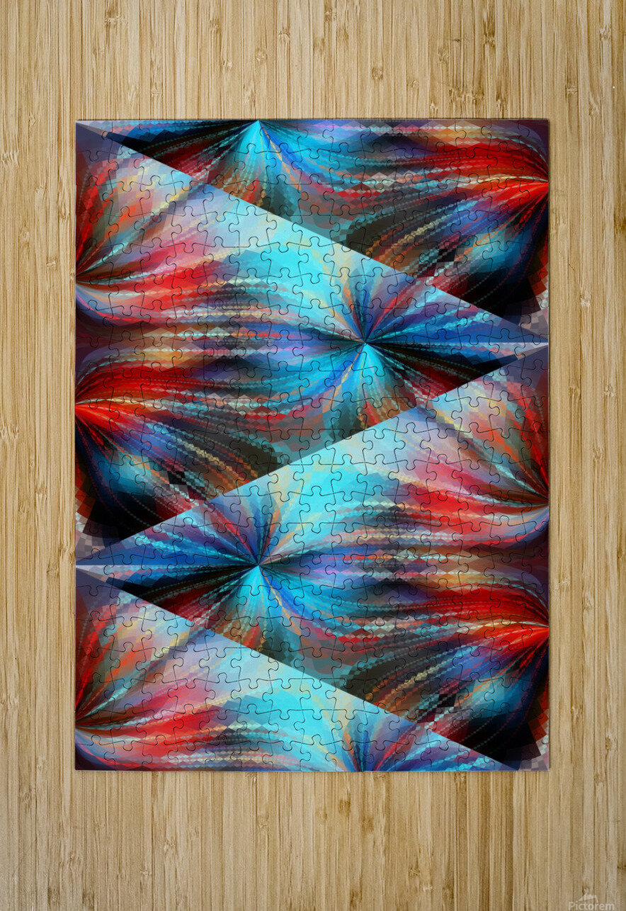 Abstract Fushion ARTenyo art Puzzle printing