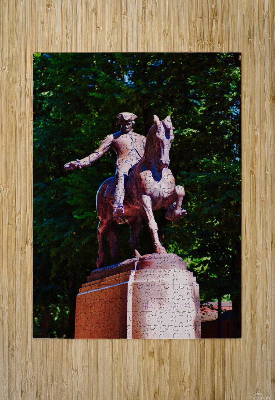 Ride of Paul Revere Boston AM Productions Puzzle printing