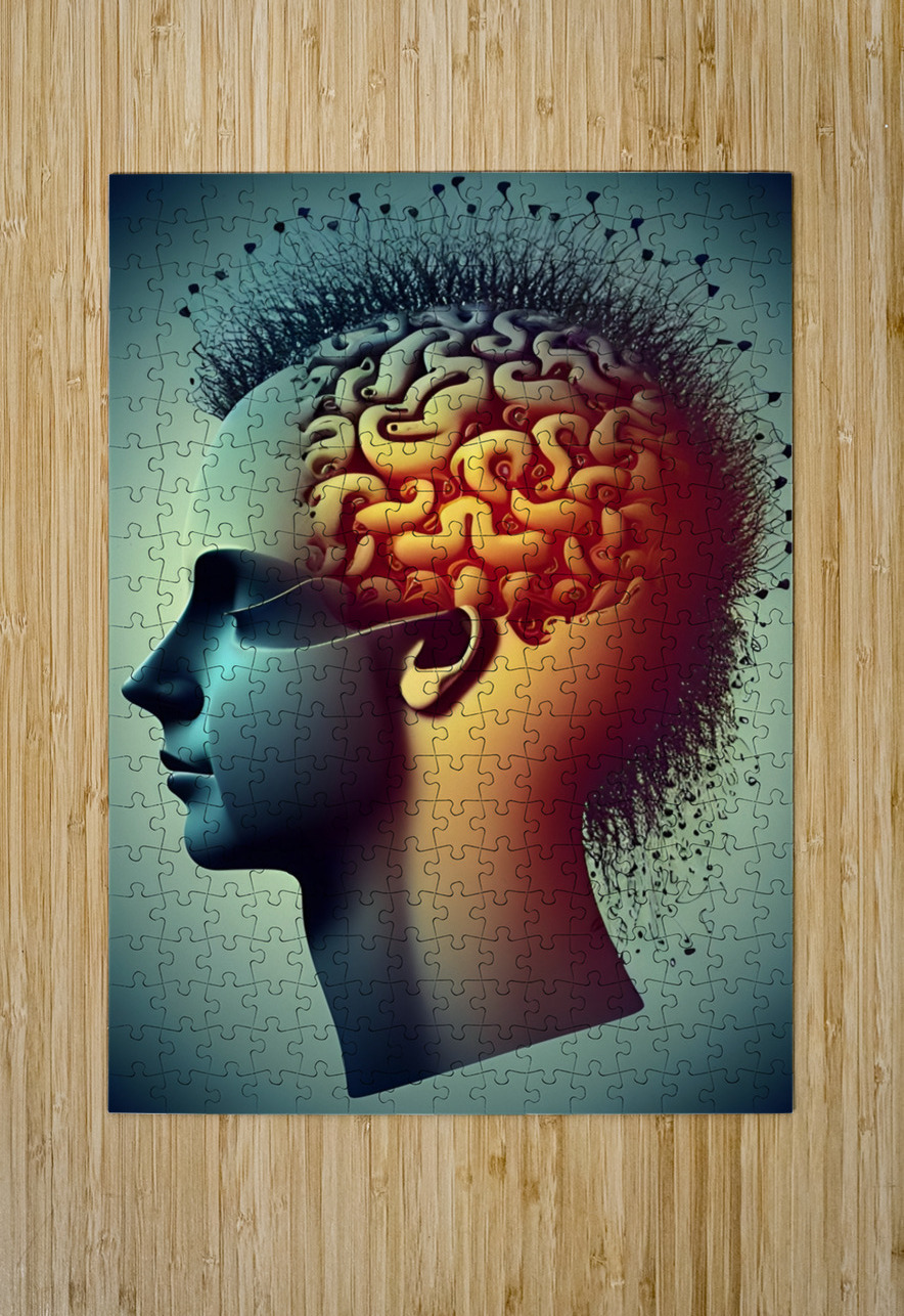 The Art of the Mind 29 Esmonbijouart Puzzle printing