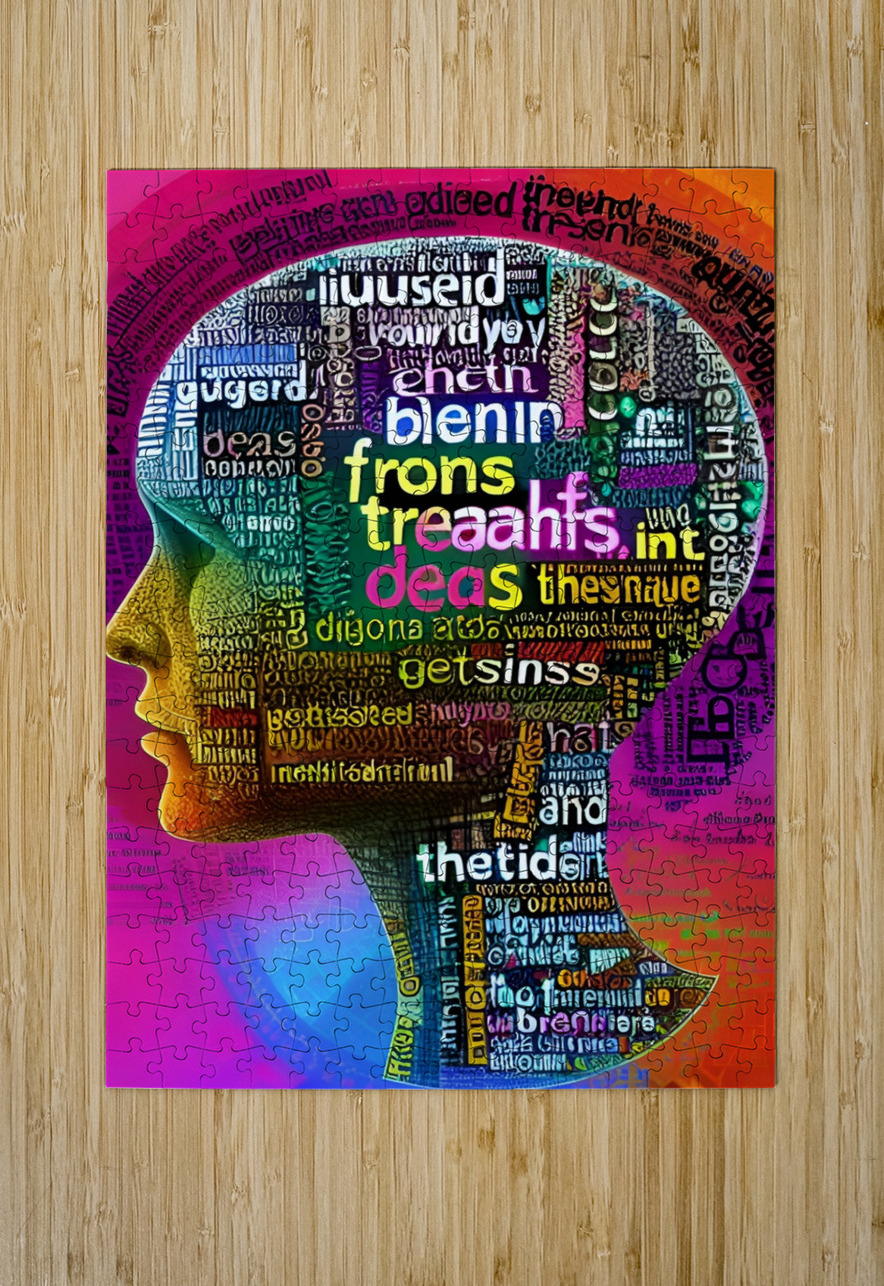 The Art of the Mind 71 Esmonbijouart Puzzle printing