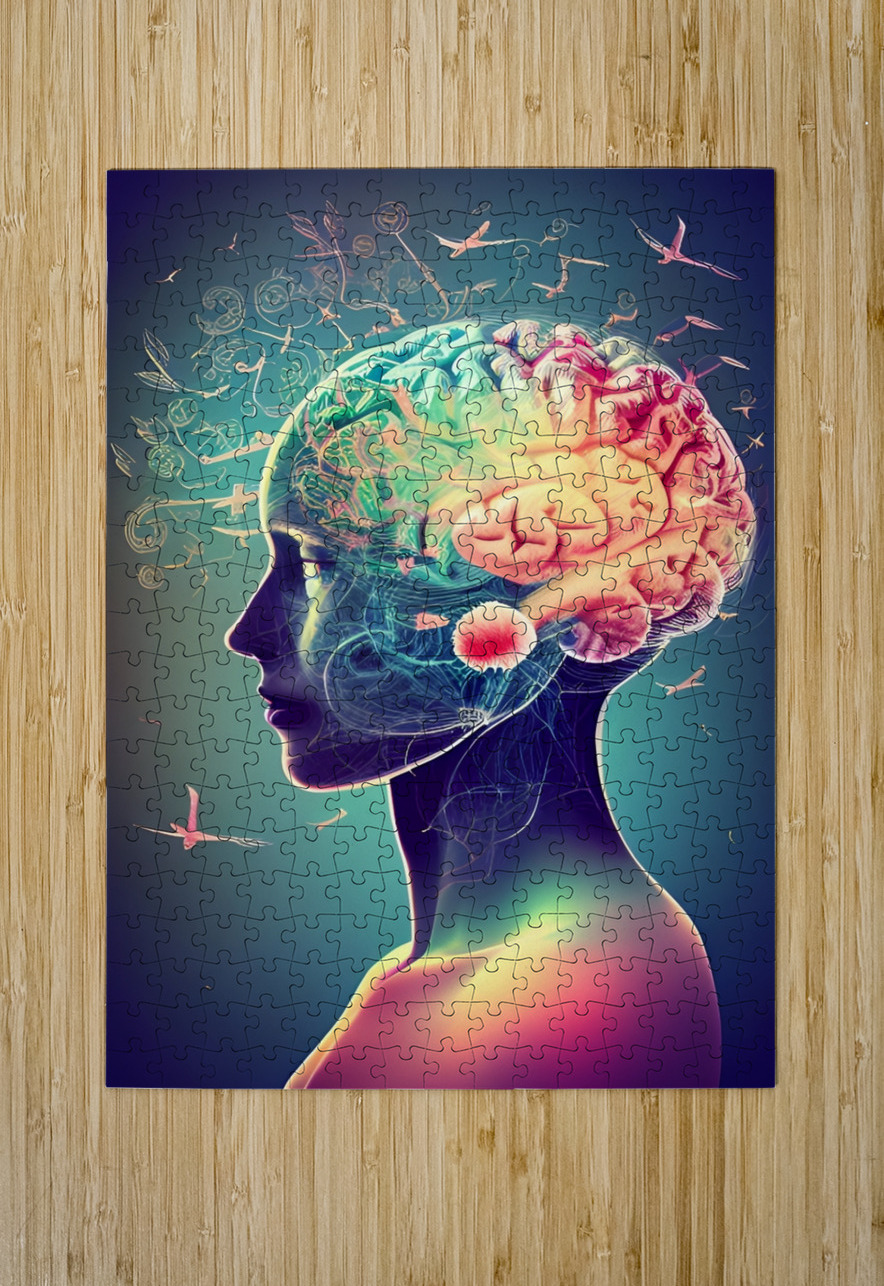 The Art of the Mind 70 Esmonbijouart Puzzle printing