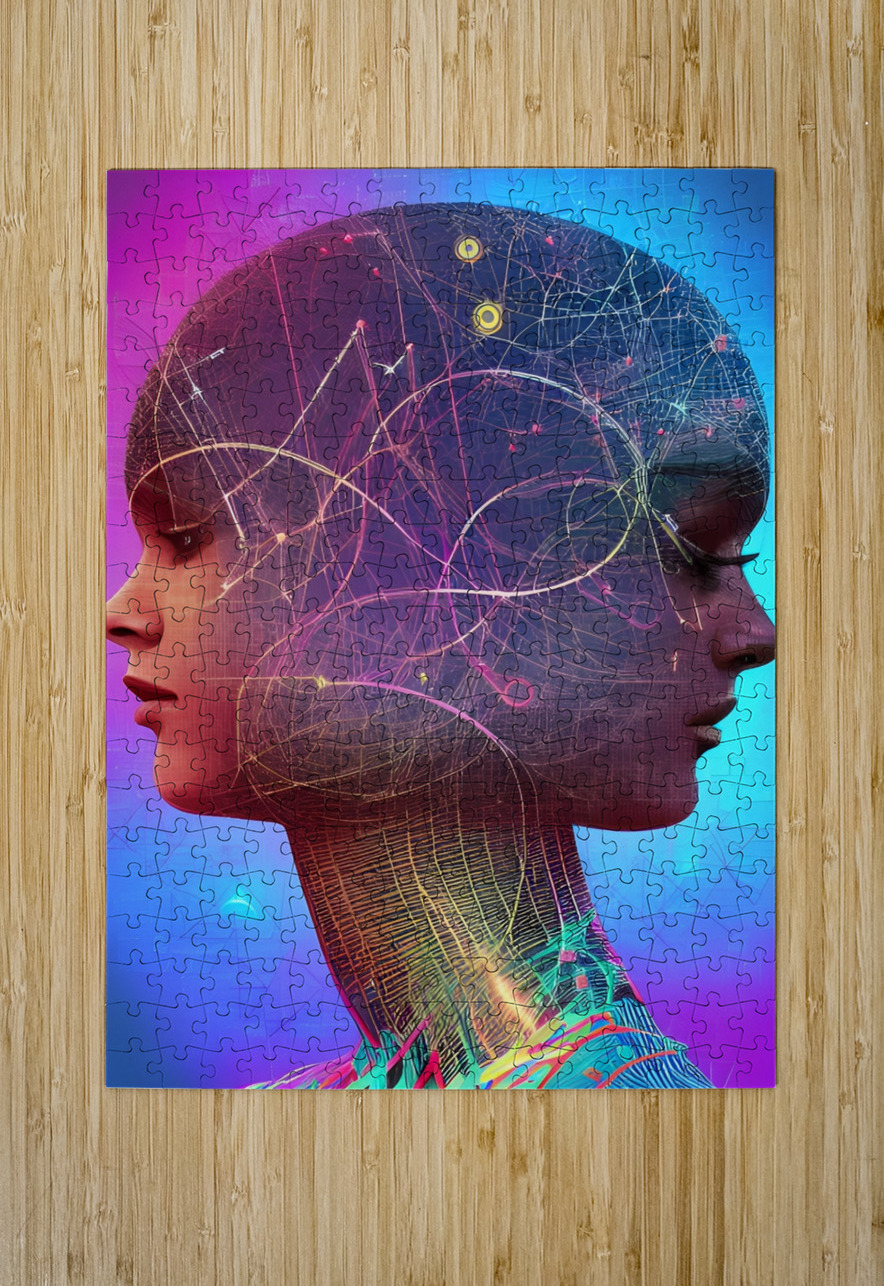 The Art of the Mind 83 Esmonbijouart Puzzle printing