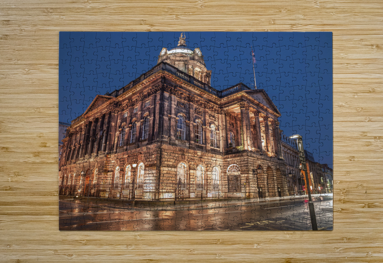 Town Hall Building Assaf Frank Puzzle printing