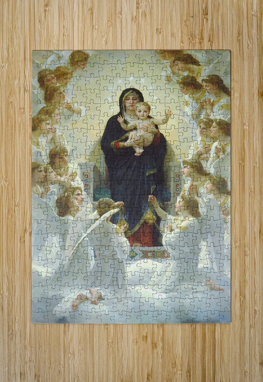 William  Adolphe  Bouguereau 1825 1905  Regina  Angelorum TOPARTGALLERY Puzzle printing