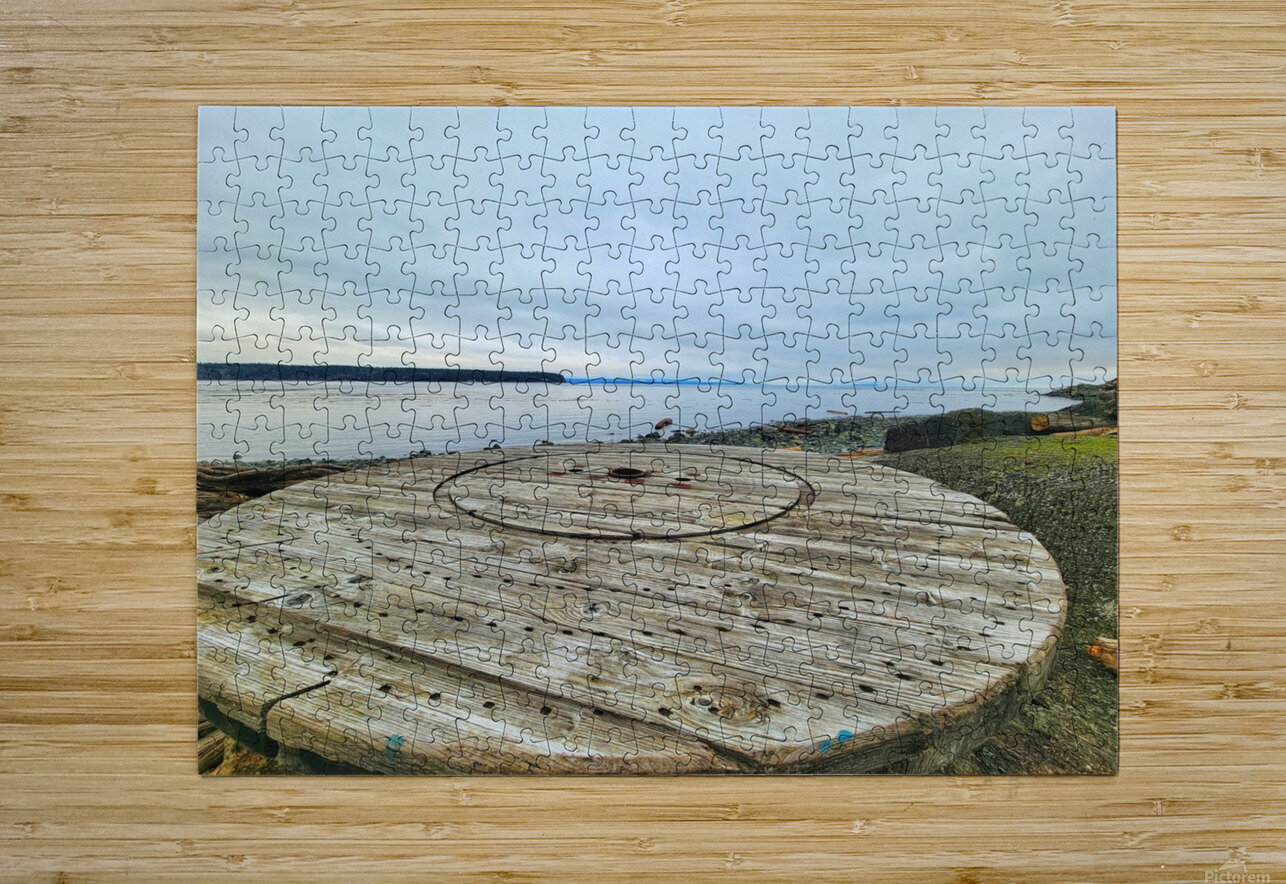 Table Seaside Adam Copp Puzzle printing