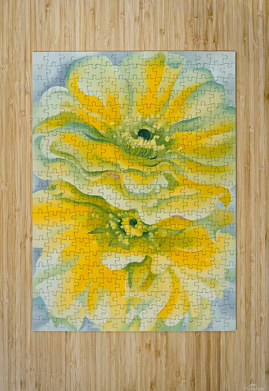 Georgia OKeeffe - Yellow cactus William Store Puzzle printing