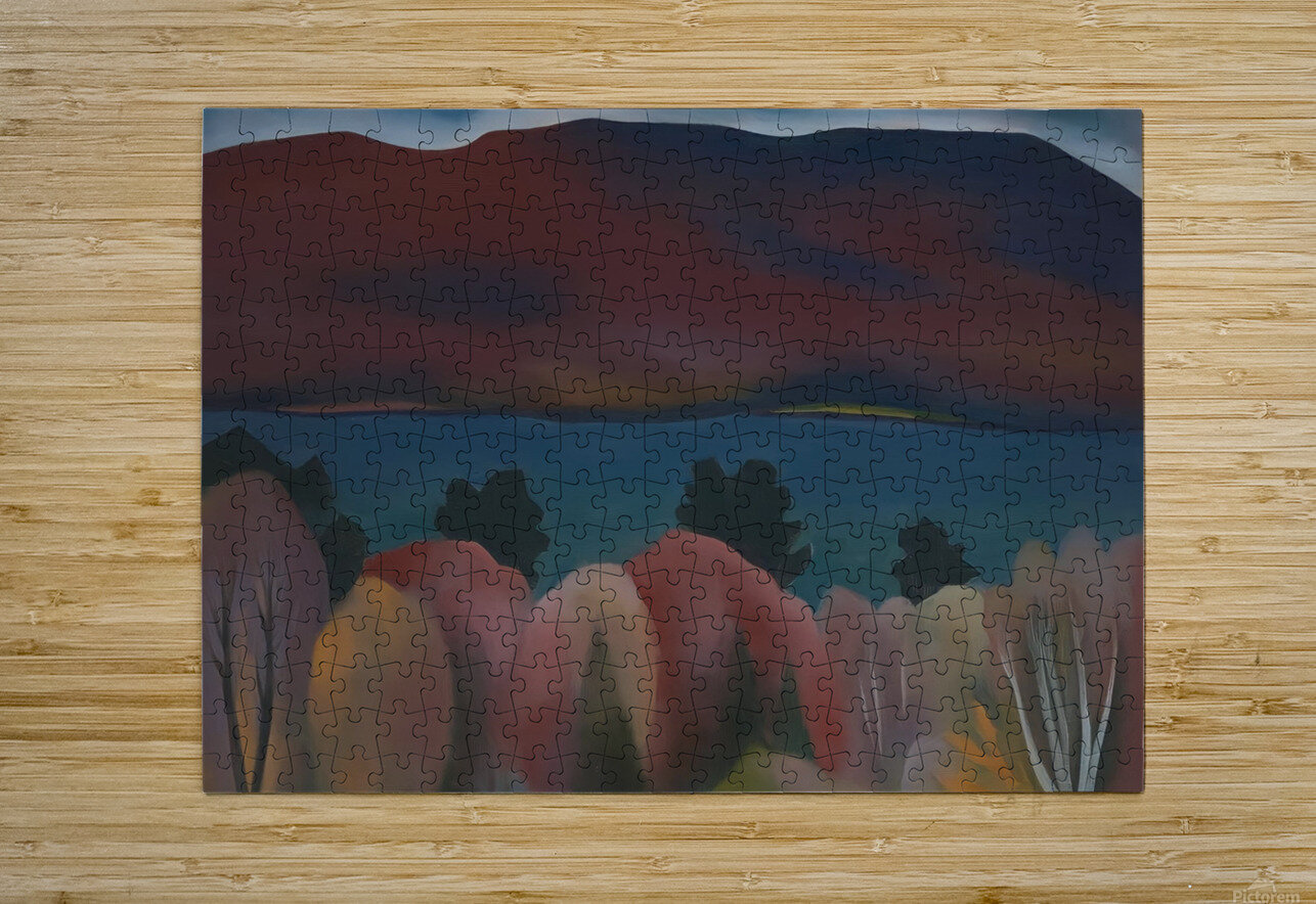 Georgia OKeeffe - Lake George William Store Puzzle printing
