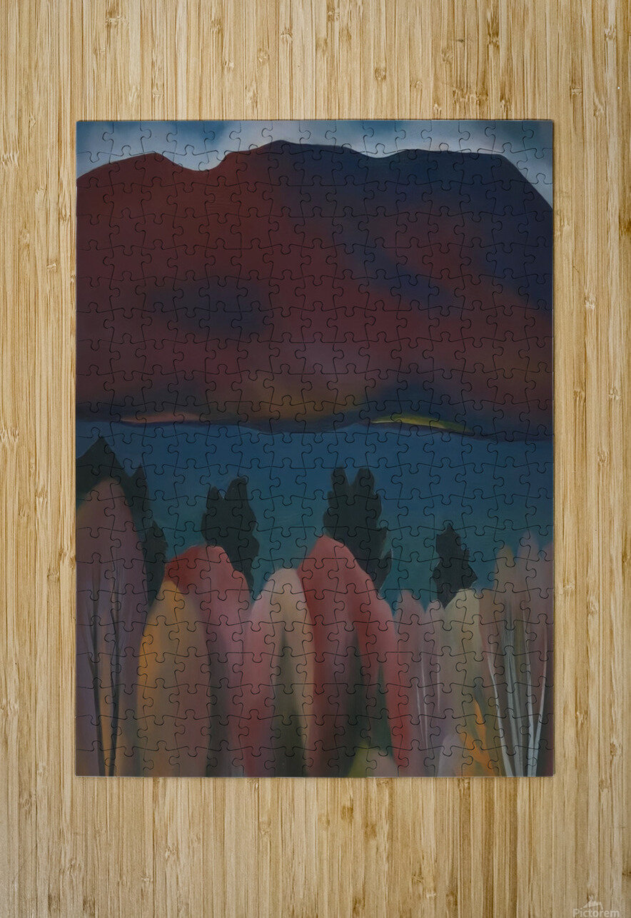 Georgia OKeeffe - Lake George William Store Puzzle printing