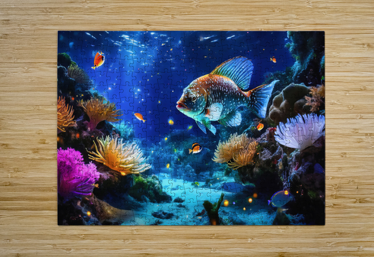 Coral Domain - GIA2401-0197-REA JordiCarrio Puzzle printing