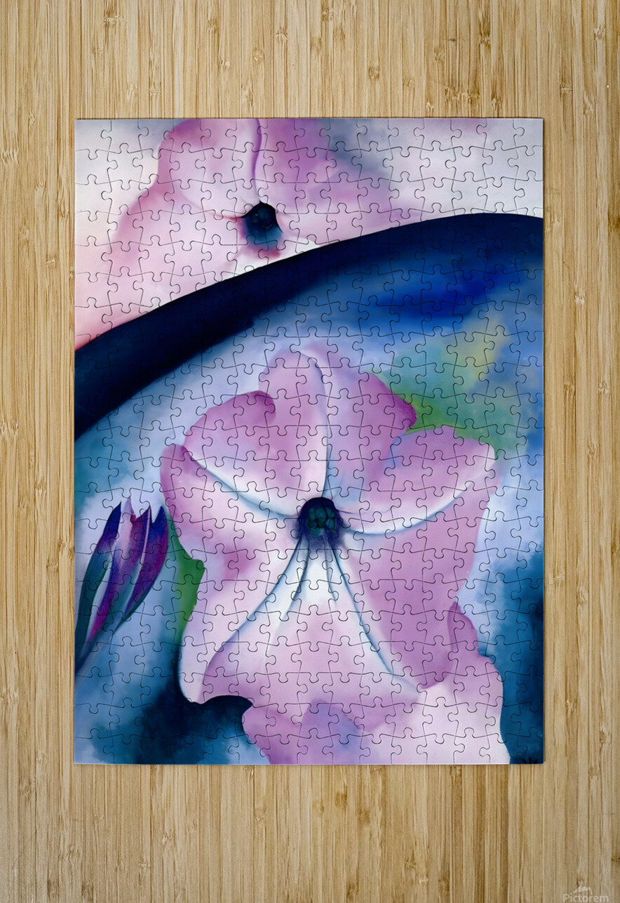 Georgia OKeeffe - Petunia II  William Store Puzzle printing