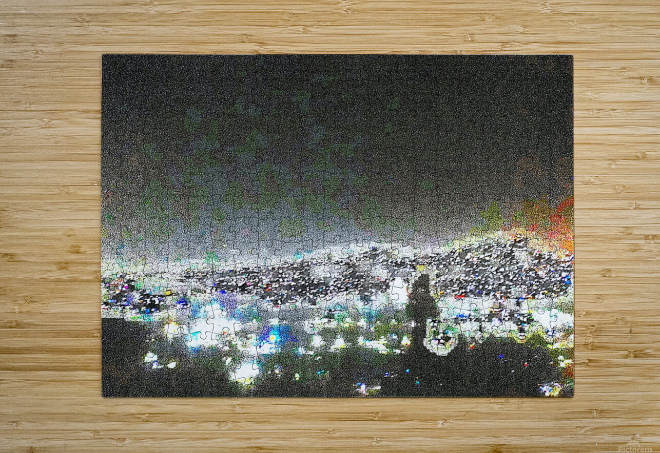 Cityscape At Night 2 by Binod Dawadi   Copy Binod Dawadi Puzzle printing