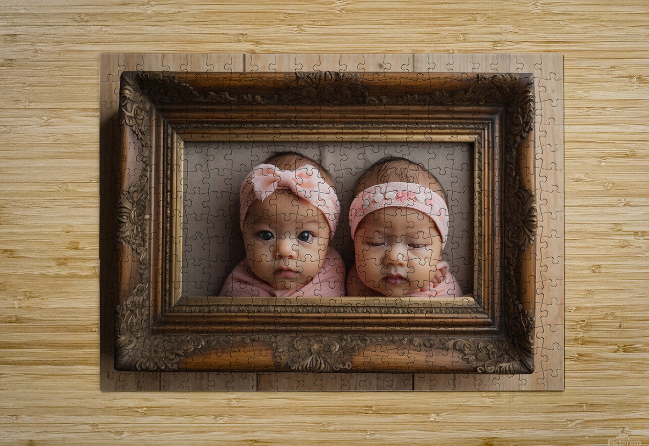 Very cute twins kouala art Puzzle printing