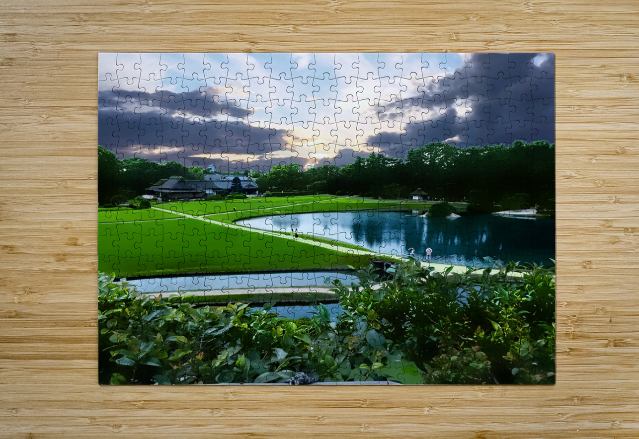 Japan-NP - Okayama Korkuen Garden 30 Clement Tsang Puzzle printing