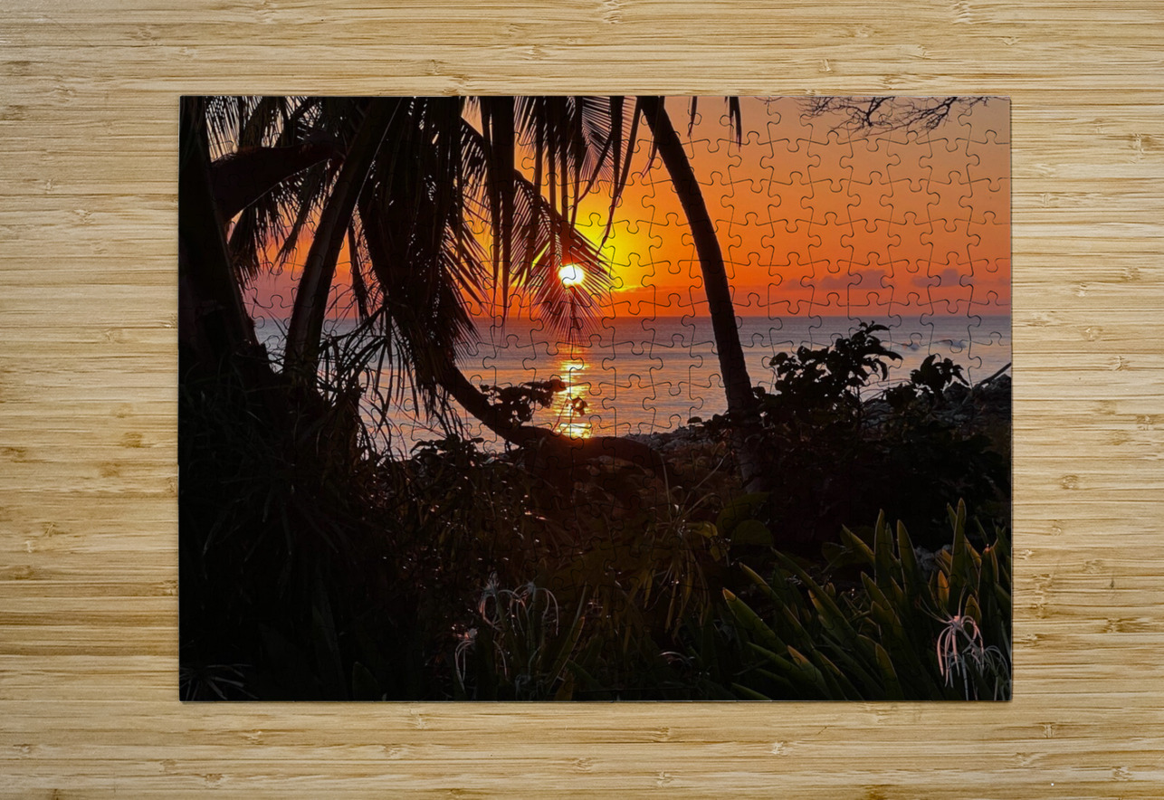 tropical sunset  Ideal ideation lc Puzzle printing