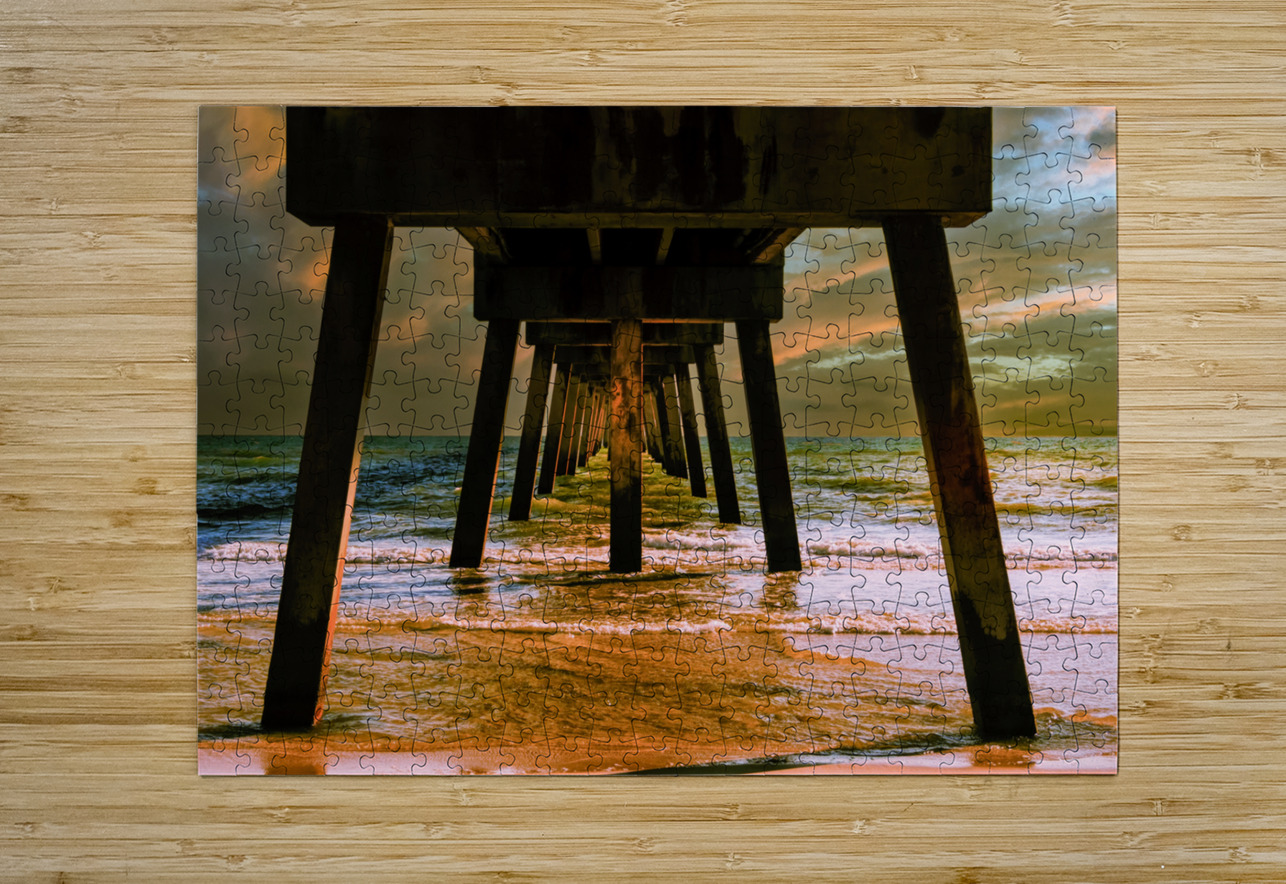 Fort Walton Beach Okaloosa Pier Norma Brandsberg Photography Puzzle printing