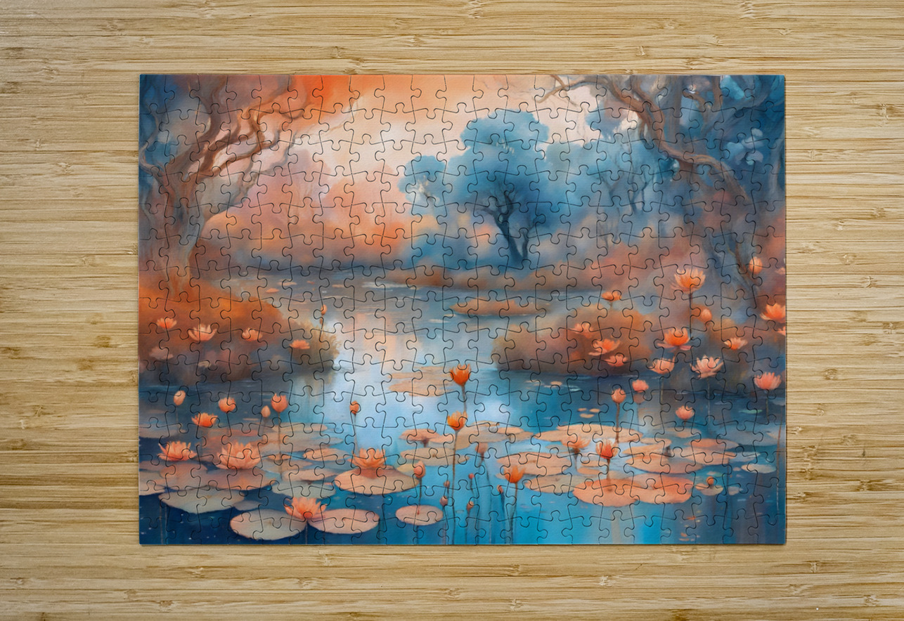 On the Pond 1 Gabriella David Puzzle printing