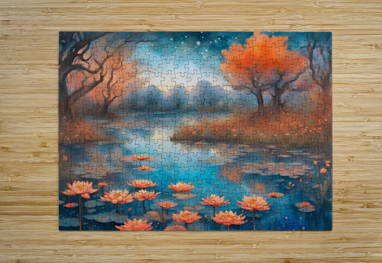 On the Pond 5 Gabriella David Puzzle printing