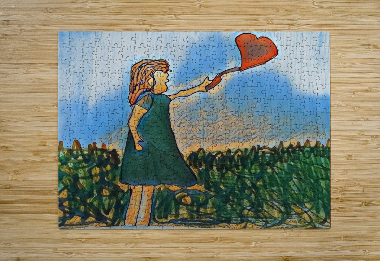 letting go Luciano Puzzle printing