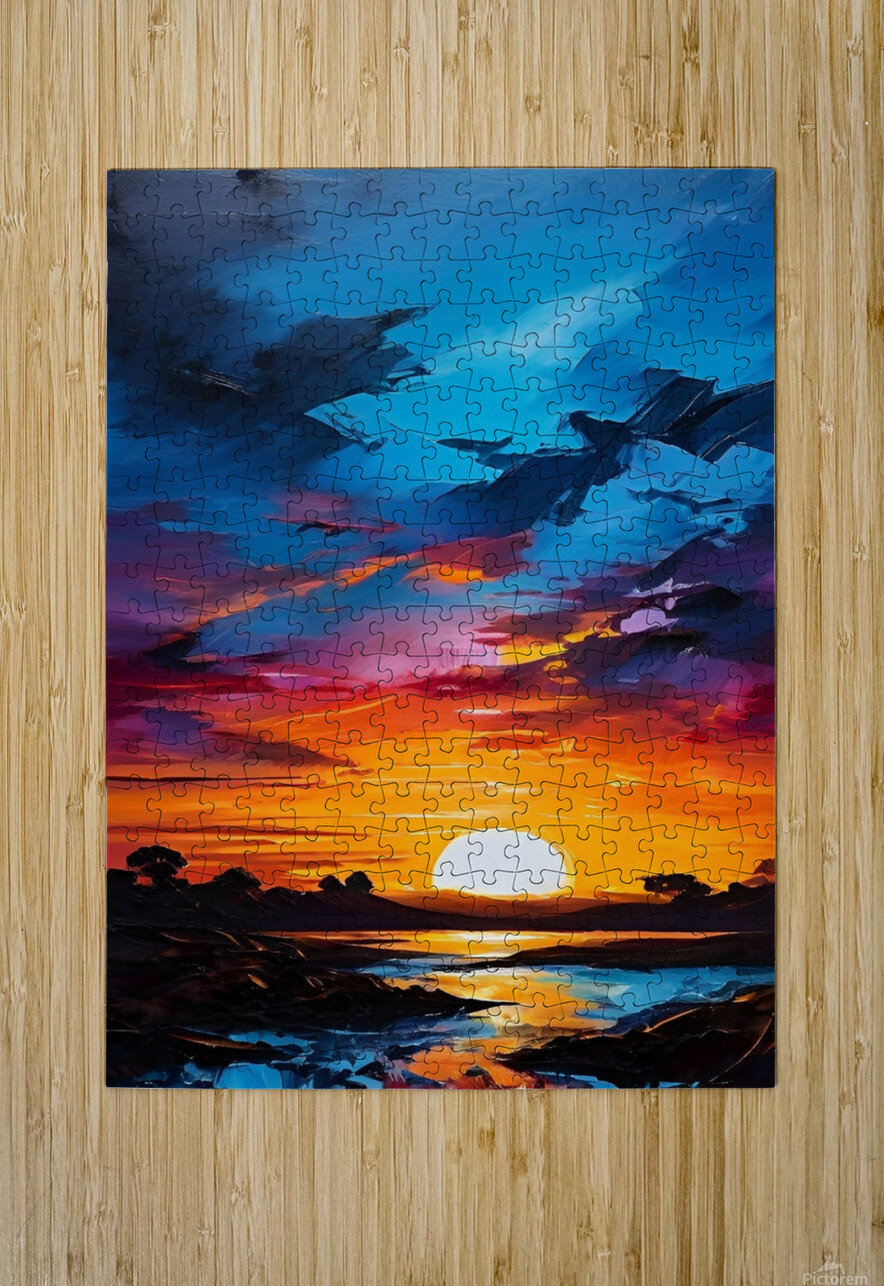 Tranquil Twilight Artshop Puzzle printing