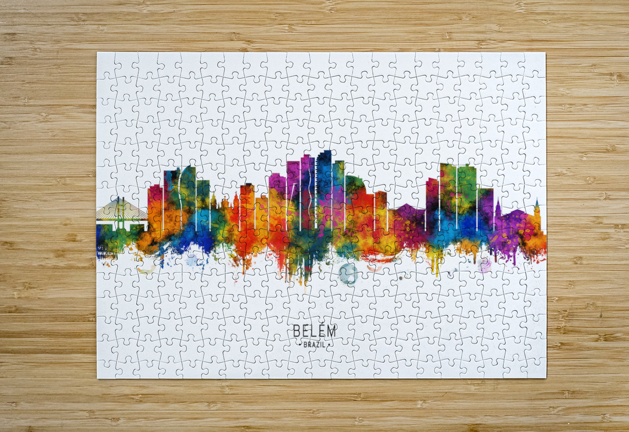 Belem Brazil Skyline Towseef Dar Puzzle printing