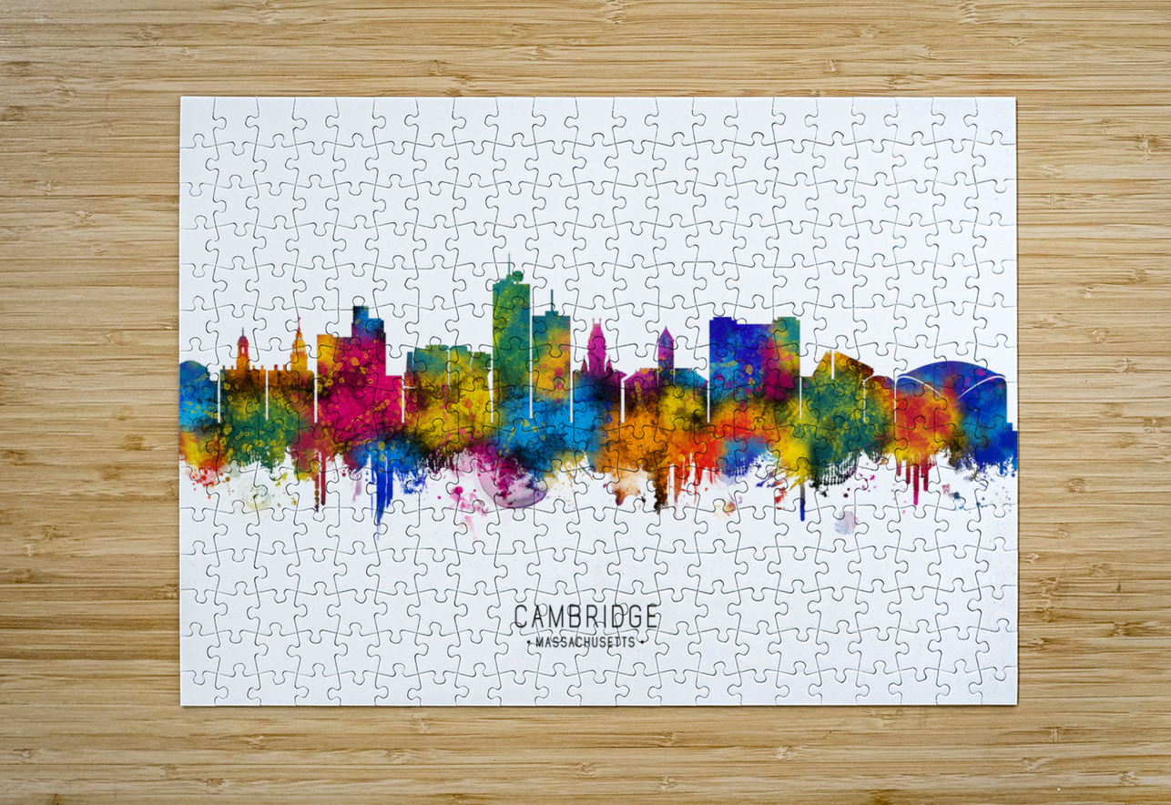 Cambridge USA Skyline Towseef Dar Puzzle printing