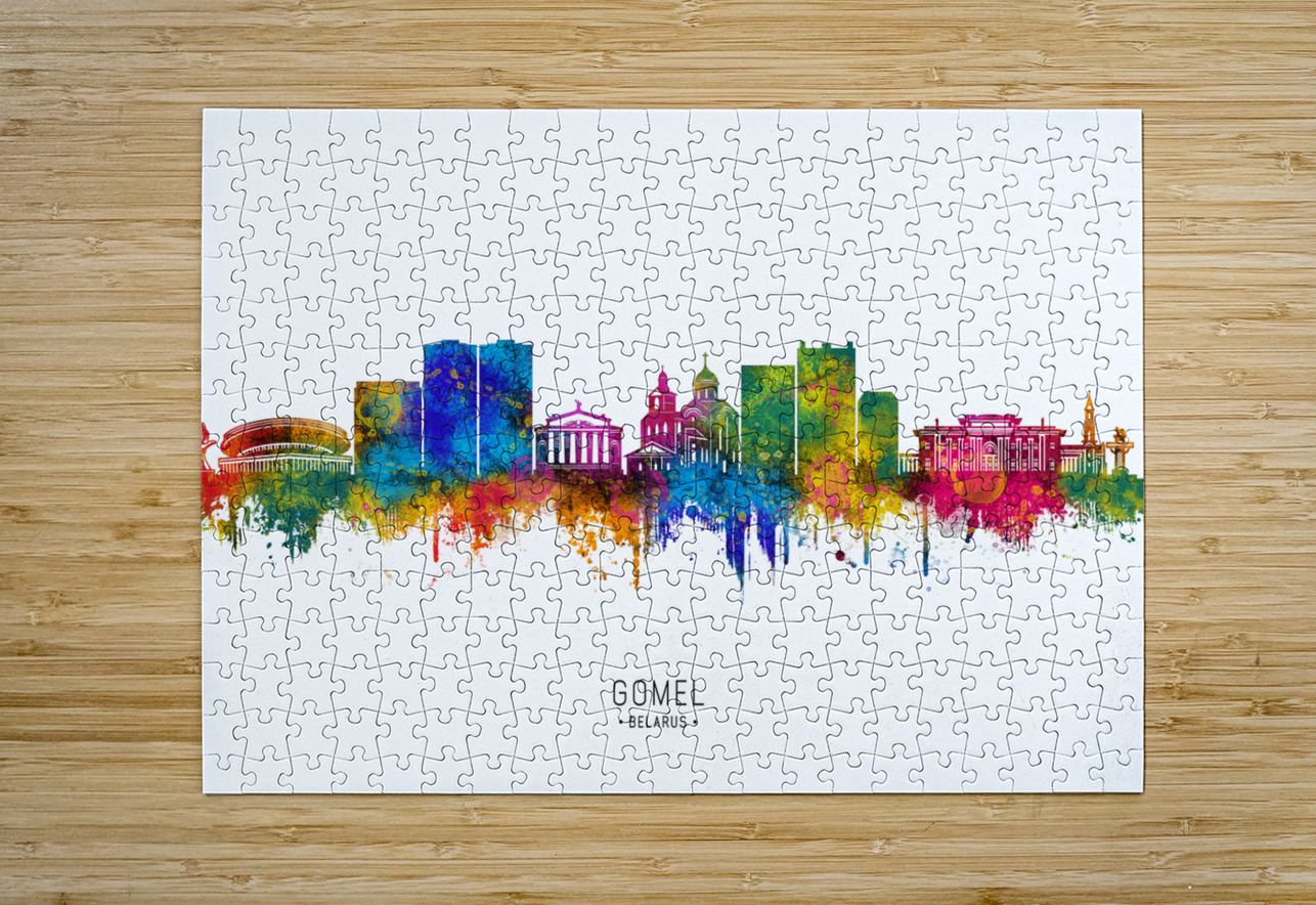Gomel Belarus Skyline Towseef Dar Puzzle printing