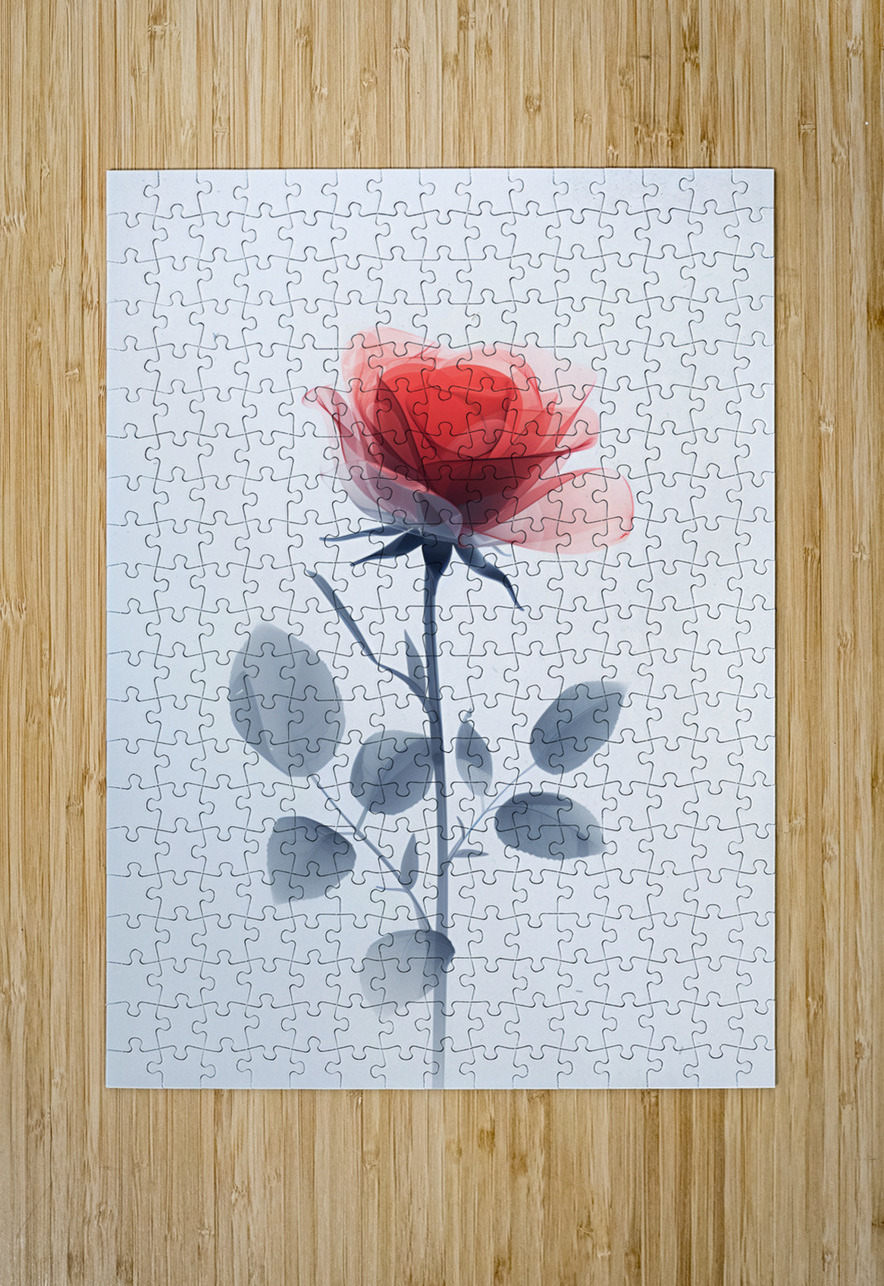 Rose Digital Dexterity Puzzle printing