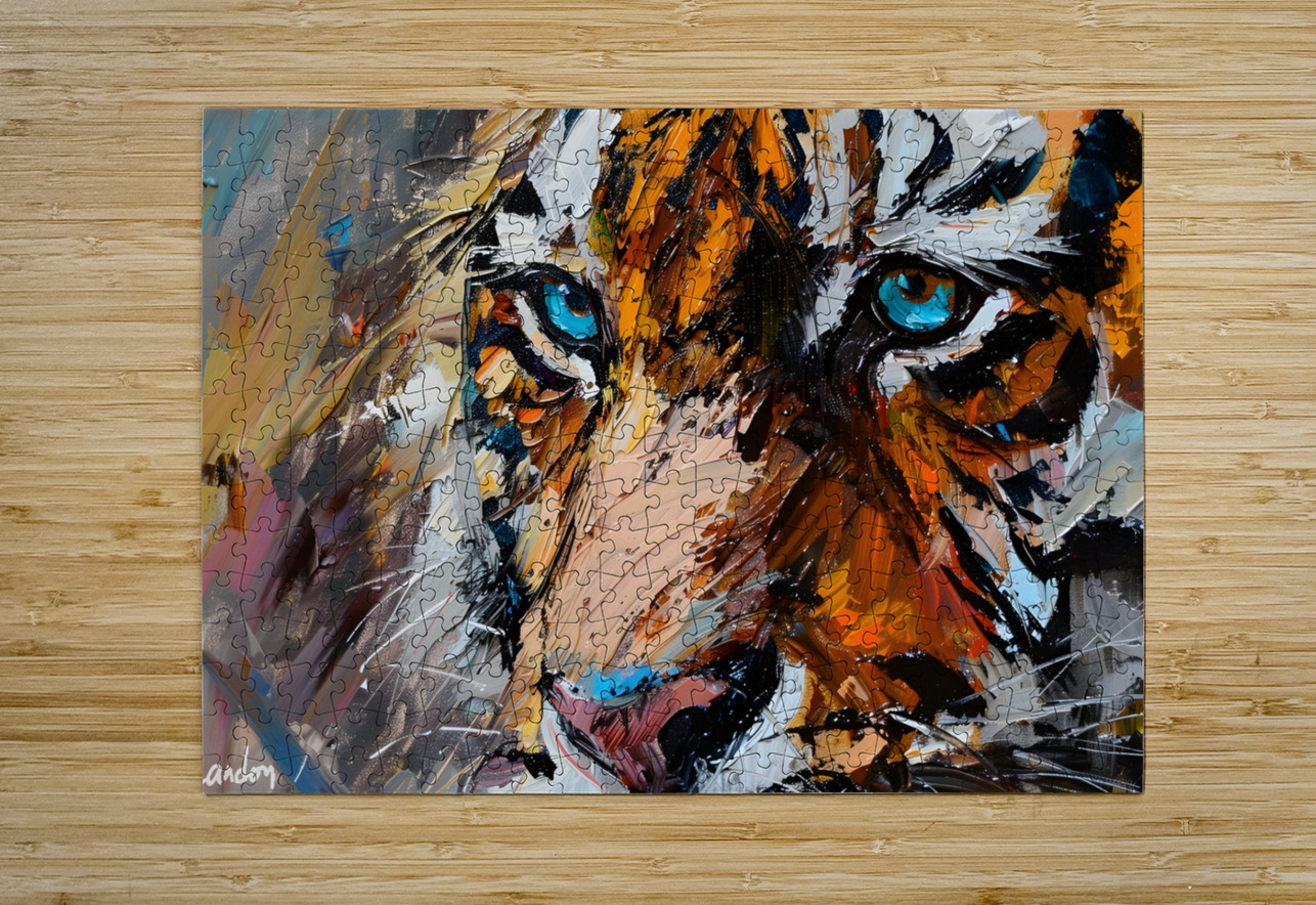 The Tiger 2 Landon Puzzle printing