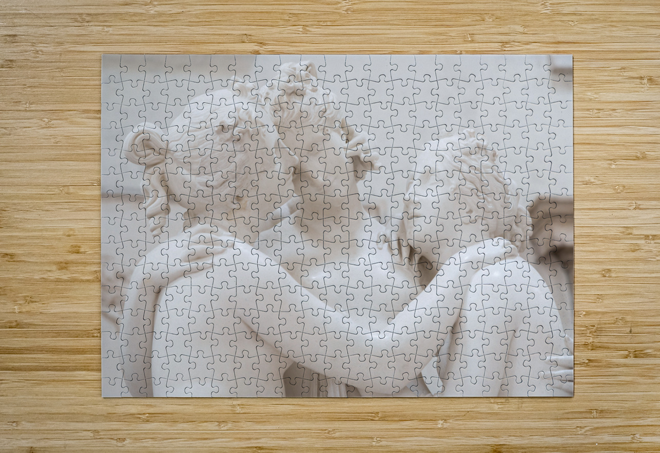 Possagno Italy - The Three Graces by Antonio Canova symbol of  Paolo Modena Puzzle printing