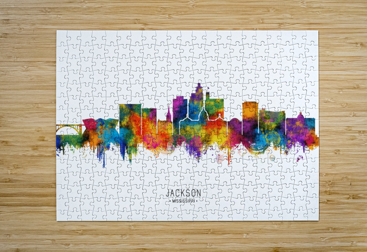 Jackson USA Skyline Towseef Dar Puzzle printing